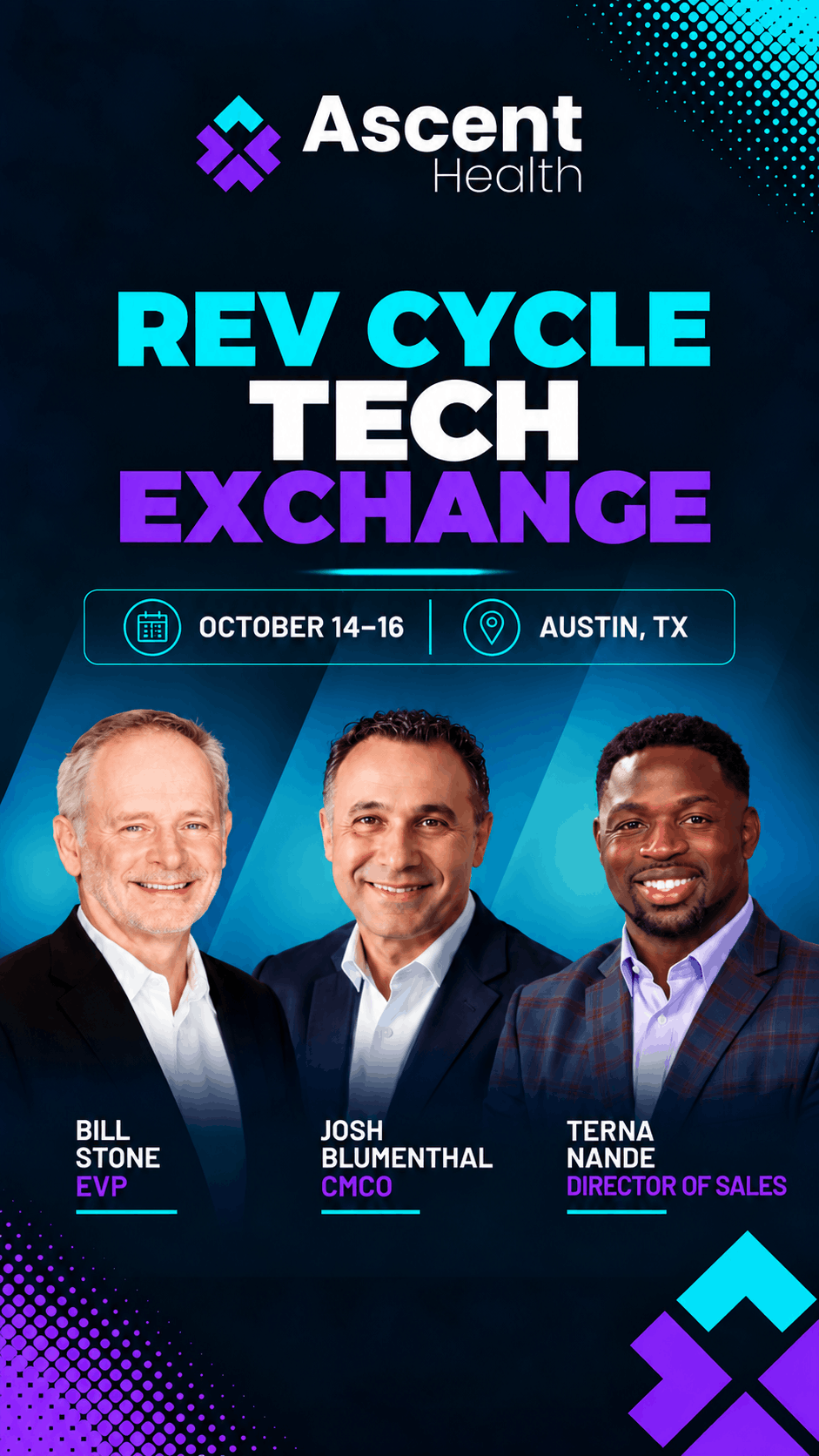 Ascent Health CFO Assembly Event Hub Banner (1) Rev Cycle Tech Exhange